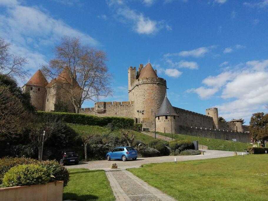 Le Soleil D Eugenie Appartement Dans Residence Avec Piscine Commune Pres De Carcassonne Olonzac Extérieur photo